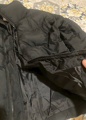 Siyah Şişme Kadın Kışlık Mont - Görsel 3