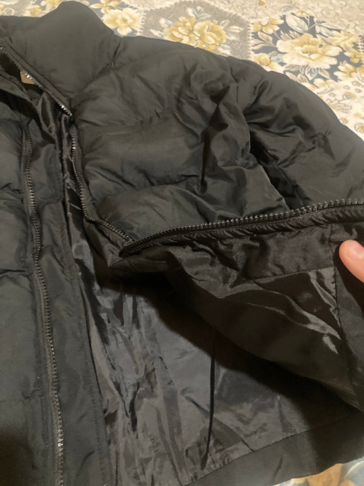 Siyah Şişme Kadın Kışlık Mont - Görsel 3