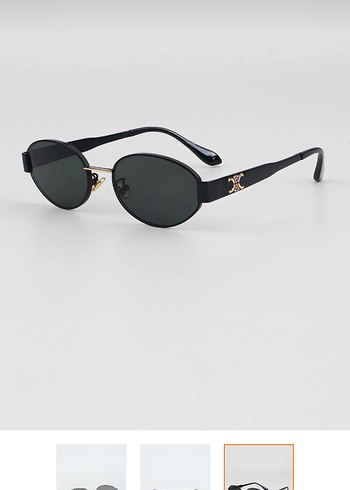 Klasik Gotik Tarz Siyah Tokalı Kadın Gözlüğü - Görsel 3