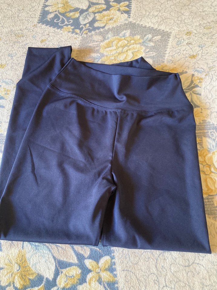 Lacivert orjinal marka Spor Tayt - Görsel 3