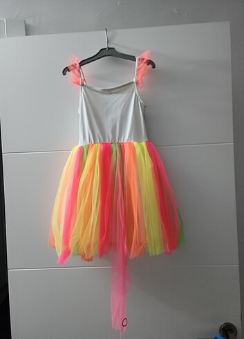 7 Yaş Beden Unicorn elbise