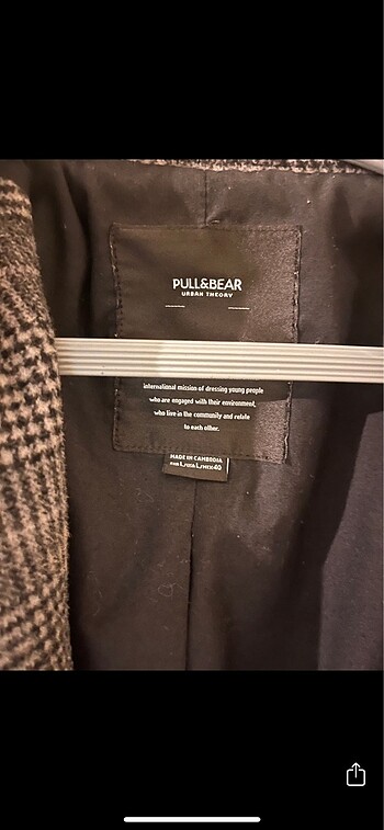 Pull and Bear PULL&BEAR KAŞE KABAN