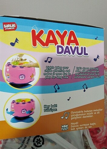  Beden Oyuncak davul müzikli