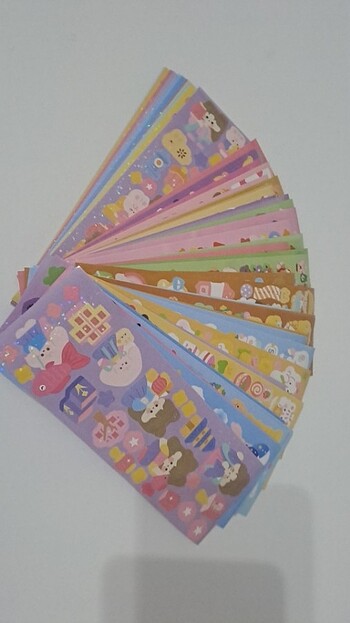  Beden Sticker. Simli sticker 