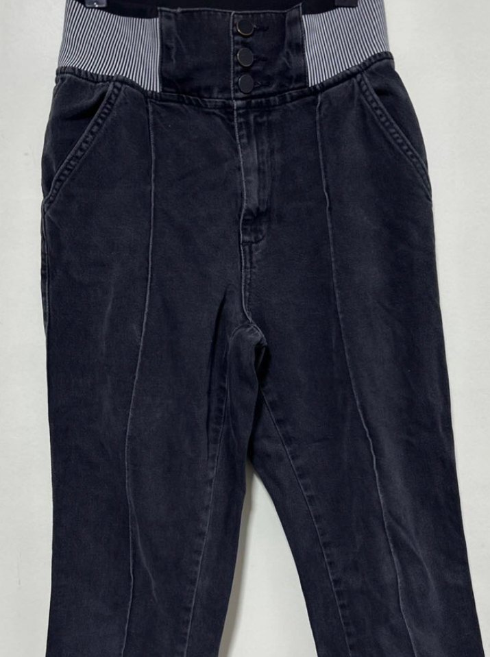 Nocturne Kadın Bel Detaylı Boyfriend Kot Pantolon - Görsel 4