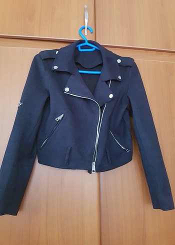 Wear on Süet Mini Deri Ceket - Görsel 7