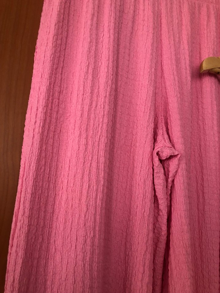 Moon she Pembe V Yaka iki Parçalı Rahat Takım — görsel 7/10