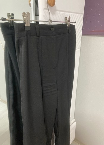 Trendyol & Milla Siyah Kadın Kumaş Pantolon, Normal Boy, Regular Fit