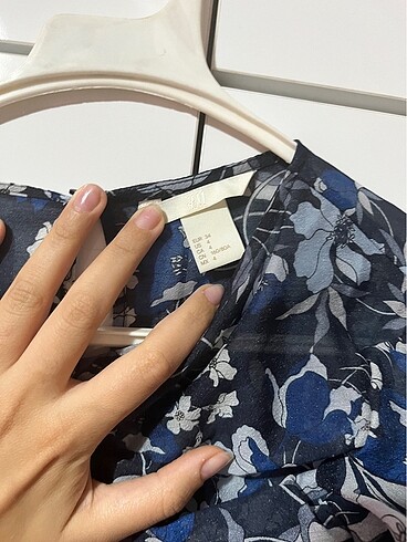 xs Beden H&M Bluz Parlak Kumaş