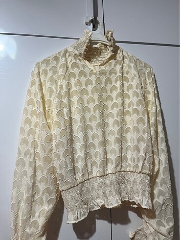 xs Beden H&M Crop Bluz