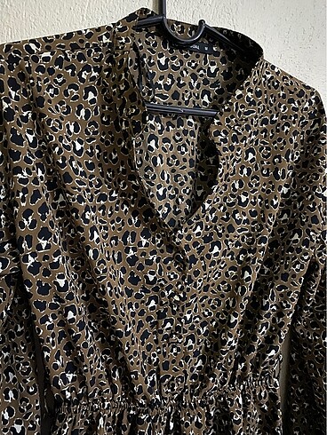 Leopar elbise - Görsel 5