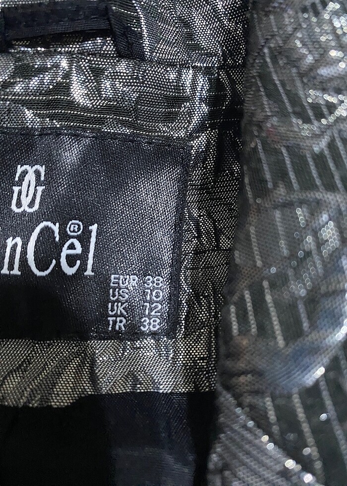 Blezır çeket gri renk - Görsel 4