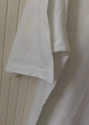 l Beden beyaz Renk Oversize beyaz tişört