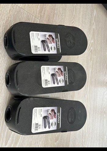 Siyah Ayakkabı Düzenleyici 3'lü Set