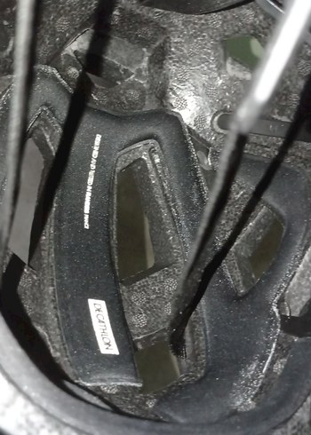 Siyah Biker Tarzı Bisiklet Kaskı Velcro - Görsel 4