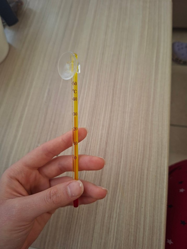 Renkli Cam Termometre - Görsel 2