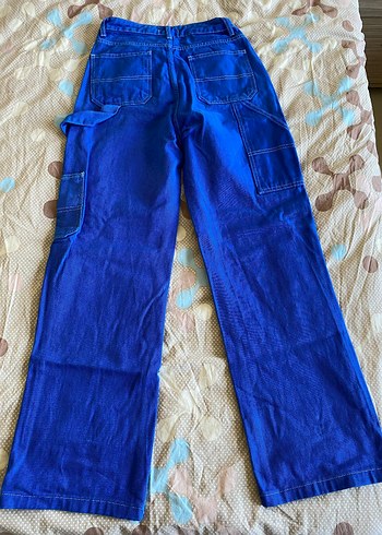 Trendyol & Milla Mavi Kargo Wide Leg Jean