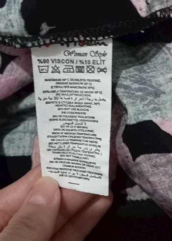 xs Beden Çiçek Desenli Uzun Kollu Ceket