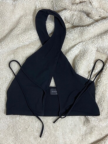 Siyah Crop Top