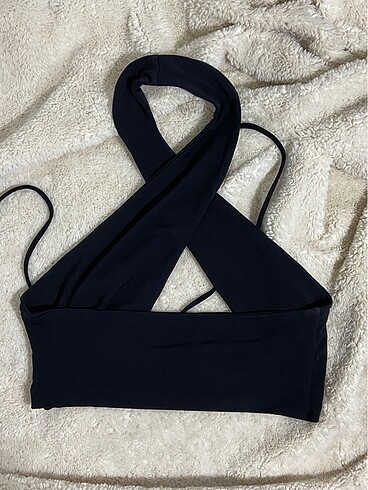 Diğer Siyah Crop Top