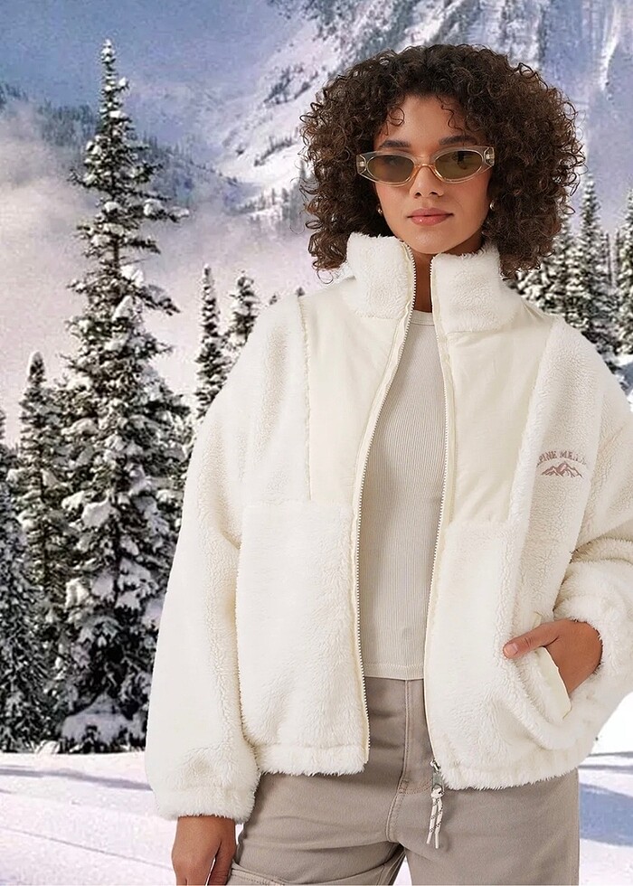 Peluş Mont - Görsel 4