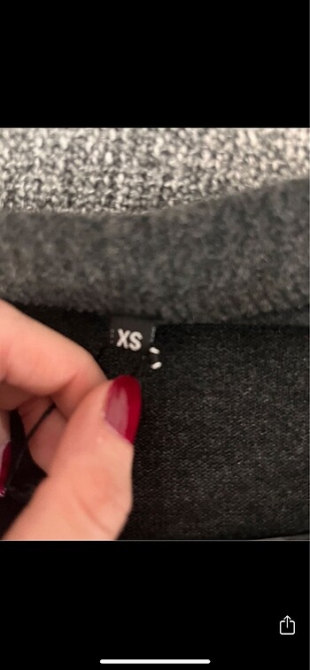 xs Beden bershka crop hırka