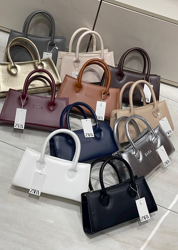 Bej Deri Tokalı Kadın Çanta - Görsel 2