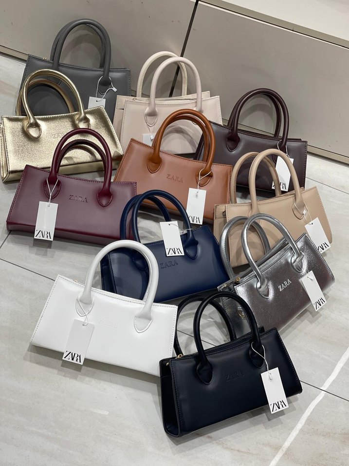 Bej Deri Tokalı Kadın Çanta - Görsel 2