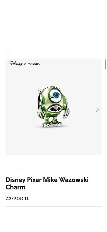 Pandora mike Charm