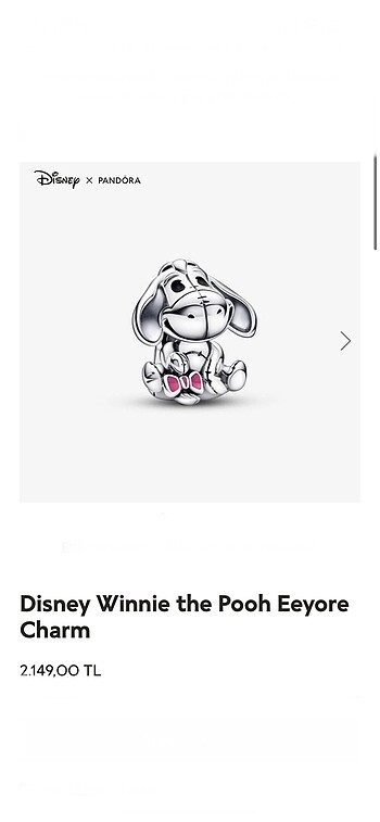 Eeyore charm