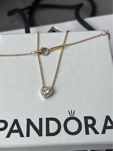 Beden Pandora asil kalp kolye