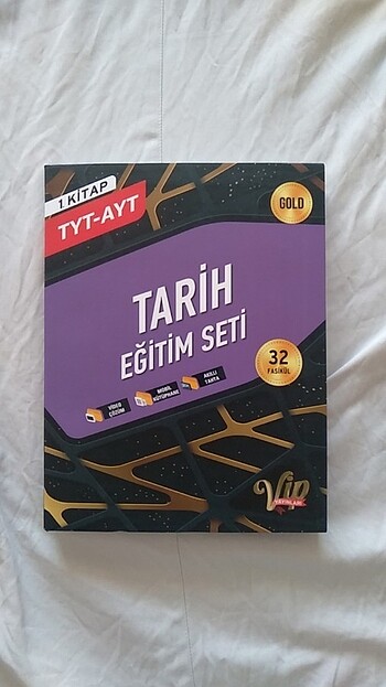  Tyt ayt tarih vip yayınları gold eğitim seti