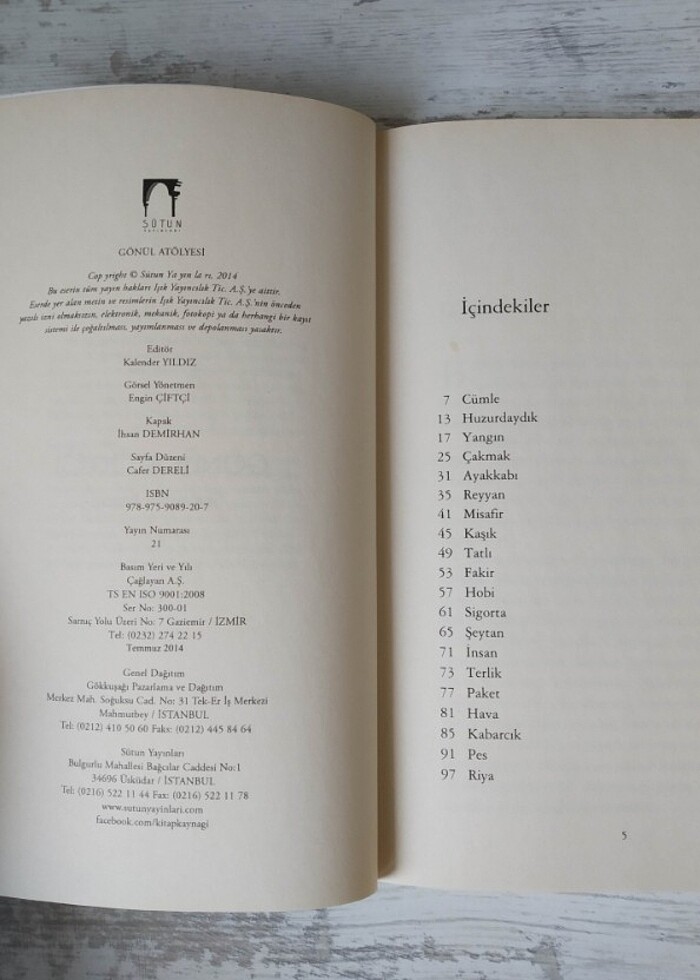 Gönül Atölyesi / Şemsettin Yapar / Sütun Yayınları - Görsel 3