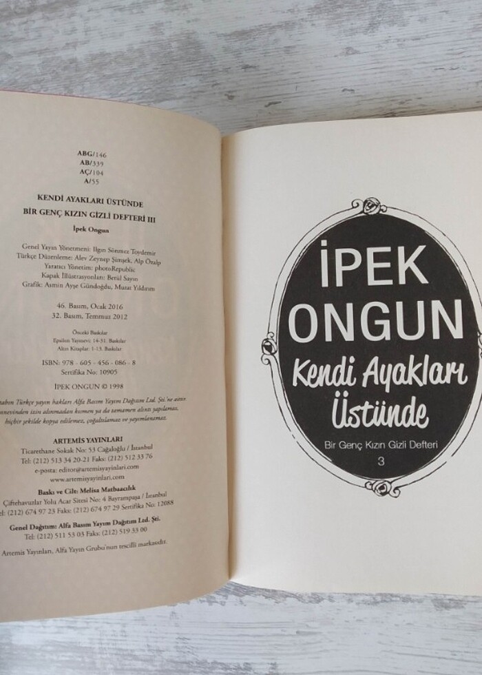 Kendi Ayakları Üstünde/Bir Genç Kızın Gizli Defteri 3/İpek Ongun - Görsel 4