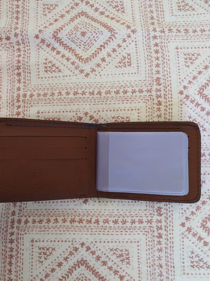 Kahverengi Lacivert Erkek Deri Cüzdan - Kartlık - Görsel 3