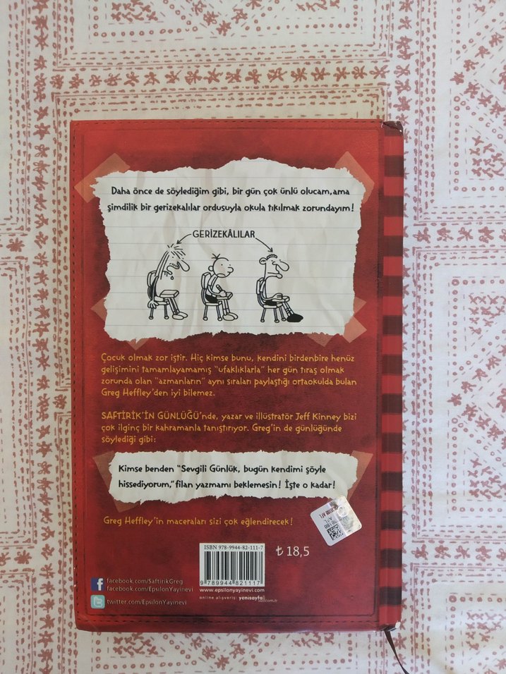 Saftirik Greg'in Günlüğü - Jeff Kinney - Görsel 2