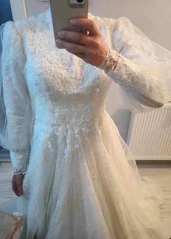 Tesettür gelinlik