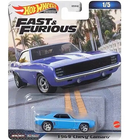 Hot Wheels Premium Fast and Furious Chevy Camaro