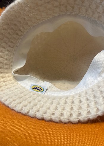 Beyaz Örgü Kadın Şapka - Görsel 3