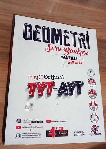 MikroOrijinal TYT-AYT Geometri Soru Bankası