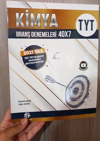 2021 YKS TYT Kimya Branş Denemeleri 40x7