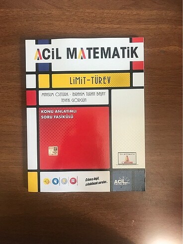 Acil Yayınları Limit-Türev Fasikülü