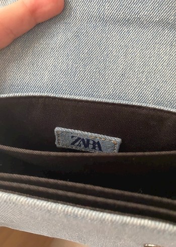 Orjinal ZARA Denim Mini City Çanta - Görsel 4