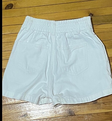 Mavi Jeans Mavi yüksel bel arkası lastikli şort