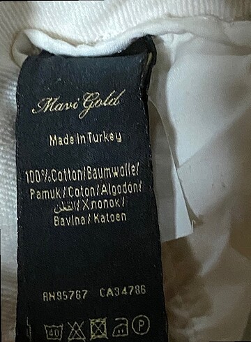 s Beden beyaz Renk Mavi yüksel bel arkası lastikli şort