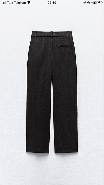 s Beden Zara Keten karışımlı pantolon S ve Xs beden var