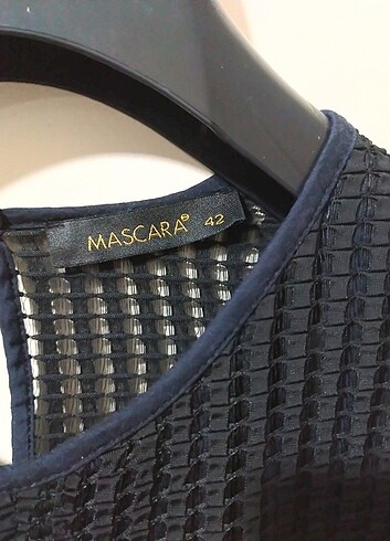 xl Beden Mascara Örgü detaylı bluz