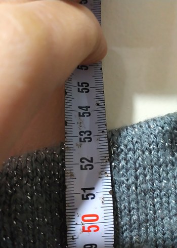 Gri Triko Kolsuz Kız Çocuk Yelek - Görsel 3