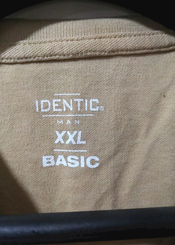 Erkek Bej Kısa Kollu Polo Tişört - Görsel 2