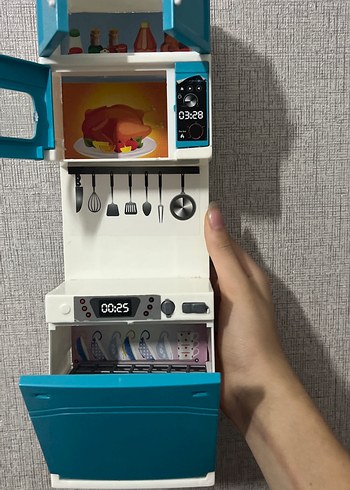 Mavi Çocuk Mutfak Rafı Oyuncak